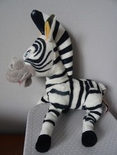ZEBRE MARTY MADAGASCAR 2    28  CM  PELUCHE DREAMWORKS  2008  HEROS DESSIN ANIME