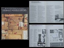 DESSINS ET MODELES DEPOSES, CENTRE GEORGES POMPIDOU, 1981 - DESIGN