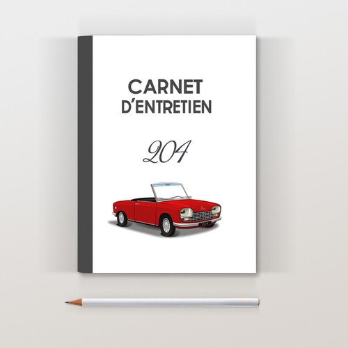 Carnet entretien peugeot 204 - carnet,