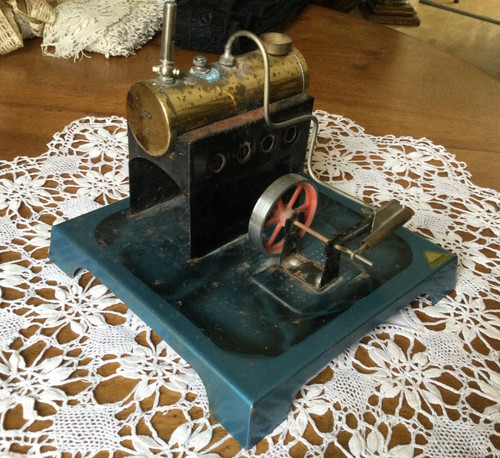 Machine vapeur jouet ancien - machine,