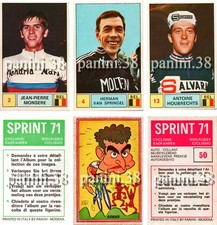 Vignettes au CHOIX "SPRINT 71" stickers PANINI 1971