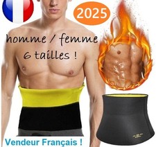 Corset gaine ceinture sudation abdos sport extensible femme homme unisexe 2025