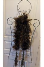 Lot de 2 Anciens Boa en plumes