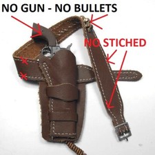 1/6 Battle Gear Toys 419 09 Holster Cuir Wrangler Marron - Western Sideshow