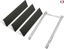 GLARETEX Barres aromatisantes 7635 et tube de brûleur de barbecue 69785, pièces 