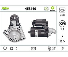 VALEO Démarreur 458116 Pour