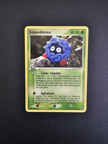 Carte pokémon saquedeneu - carte,