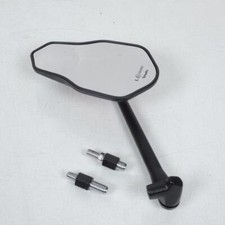 Rétroviseur réversible ZIGGY Chaft noir et rouge pour moto IN262 M10