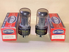 1950's Raytheon 6SN7GTB ECC33