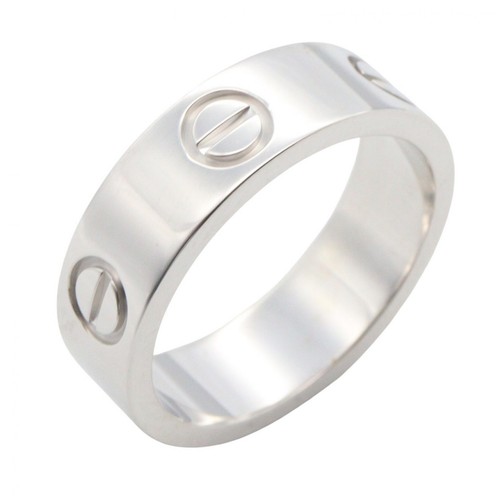Bague cartier love 750wg - cartier, or