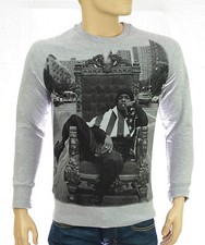 ELEVEN PARIS Sweat homme ASAP ROCKY 14F1LS87 gris chiné Taille S