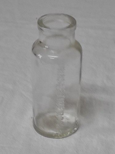 Ancien flacon pot - ancien,