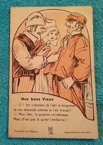 Carte postale ancienne nos - carte,