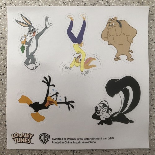 Sticker looney tunes 8x8cm 5 - sticker,