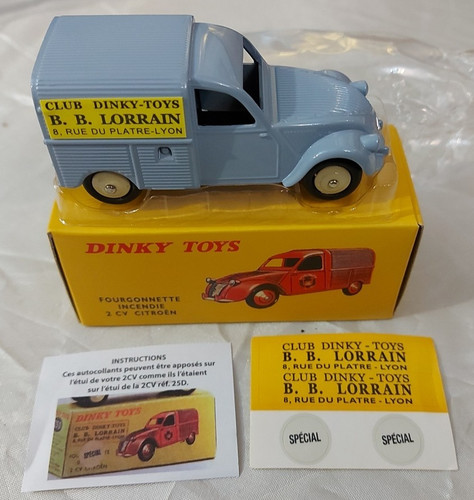 Dinky atlas 25d citroen 2cv - 25d,