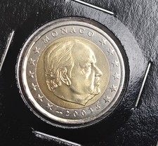 PIECE MONNAIE 2 EURO MONACO 2003 PRINCE RAINIER III NEUVE UNC DU ROULEAU