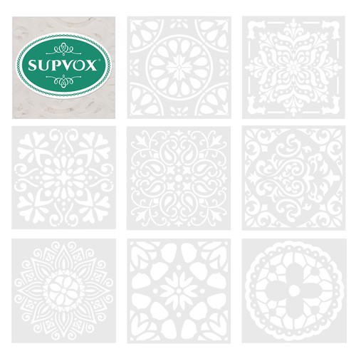 Creative stencils wall pochoir - creative,