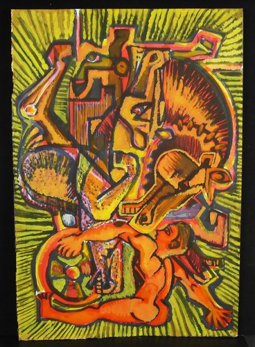 Dessin underground avant garde - dessin,
