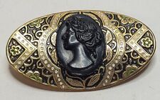 BIJOU VINTAGE BROCHE OR DE