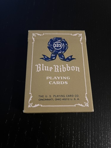 Vintage blue ribbon 323 - blue,