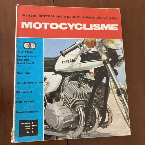 Revue moto cyclisme 1969 - revue,