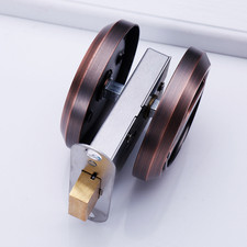 Serrure de porte intérieure poignée de tirage dissimulée sécurité renforcé