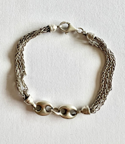Ancien bracelet triple - , rangée