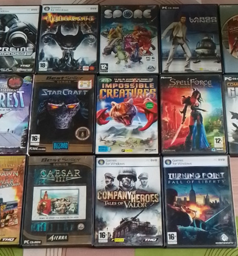 Lot jeux pc - big, box