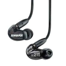 Shure Sound Isolating Stereo SE215 Écouteurs Câblé 3,5mm Jack Headphones - Noir