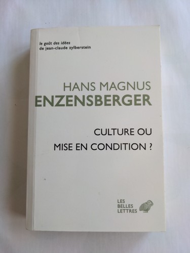 Culture mise condition - culture, en