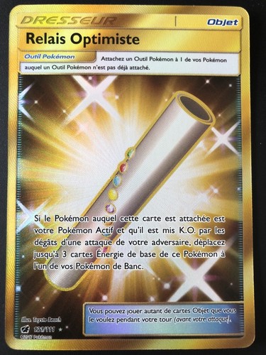 Carte pokemon relais optimiste - relais,