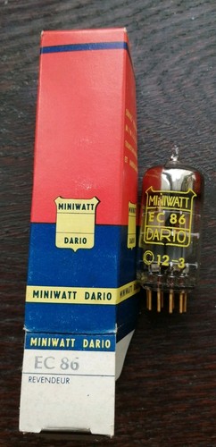 Lampe ec86 miniwatt dario - miniwatt,