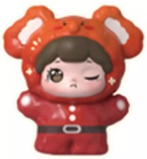 Mini Figurine Père Noël "TOYBEBOP Baobao's Pet Shop Christmas Carnival Series