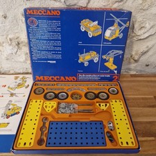 BOITE MECCANO N°2 BLEUE AVEC