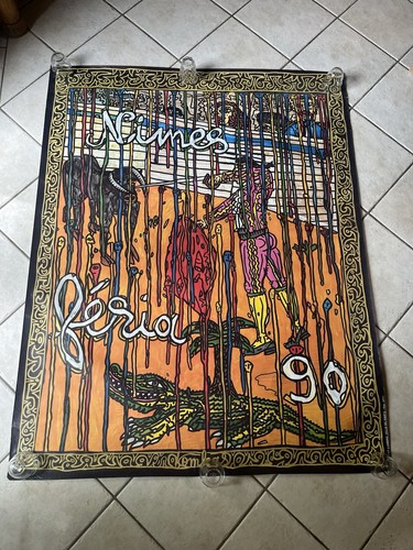Affiche robert combas feria - robert,
