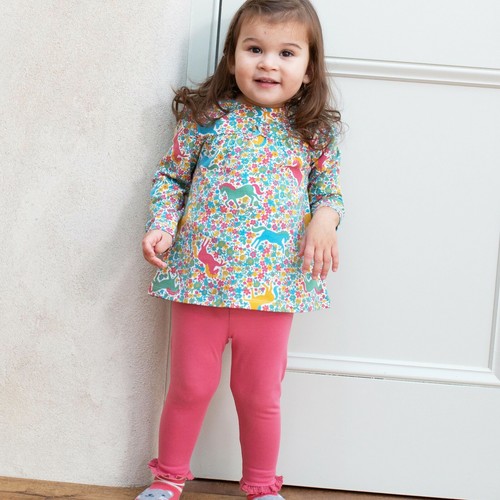 Mini legging volants bio - volants,