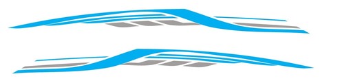 Stripes for vehicle boat - stripes,