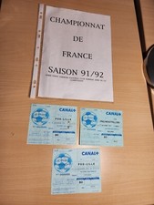 Lot de 3 billets PSG Saison