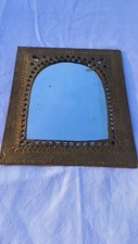 Petit Miroir Tôle  Laiton