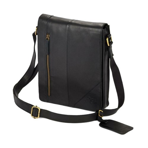 Sac messager homme cuir noir - sac,