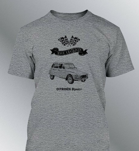 Tee shirt homme citroën dyane - tee,