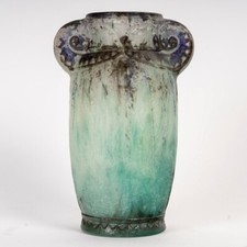 Vase Art Déco Thebes Pate De Verre Argy Rousseau Glass