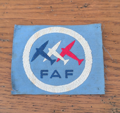 Insigne tissu faf forces - insigne,