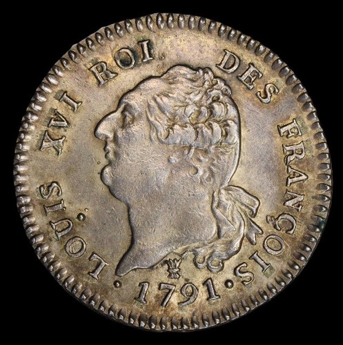 Louis xvi sols - sols, 1791