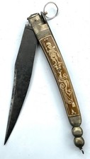ANCIEN COUTEAU CHATELLERAULT KNIFE MESSER COLTELLO CUCHILLO ナイフ 刀
