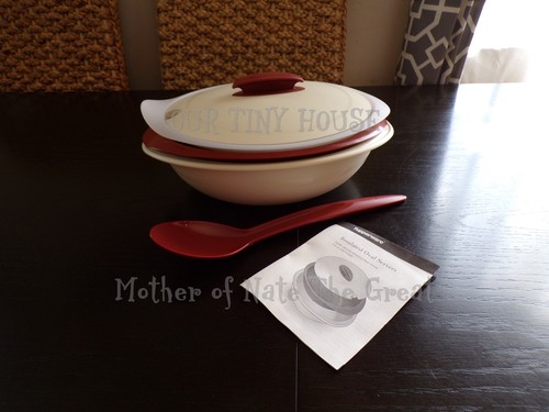 Tupperware new oval insulated - oval,