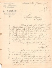 1897   VINS & SPIRITUEUX A