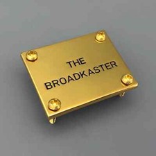 GRETSCH " THE BROADKASTER" GUITAR PLATE / PLAQUE DE MANCHE "THE BROADKASTER"