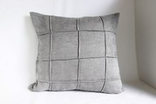 Coussin Housse Grise 40X40 Cm