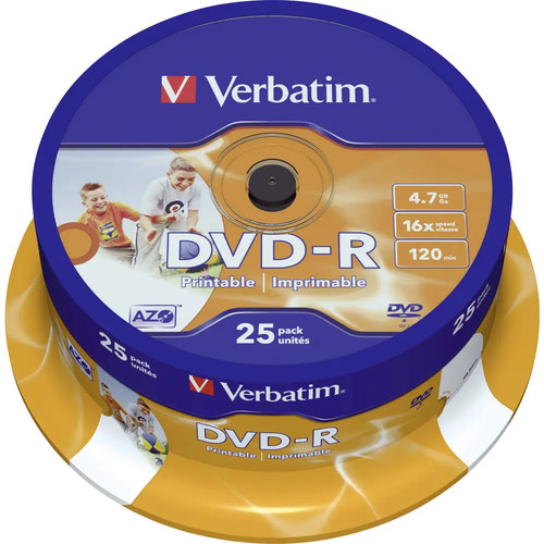Dvd vierge verbatim - verbatim, 25